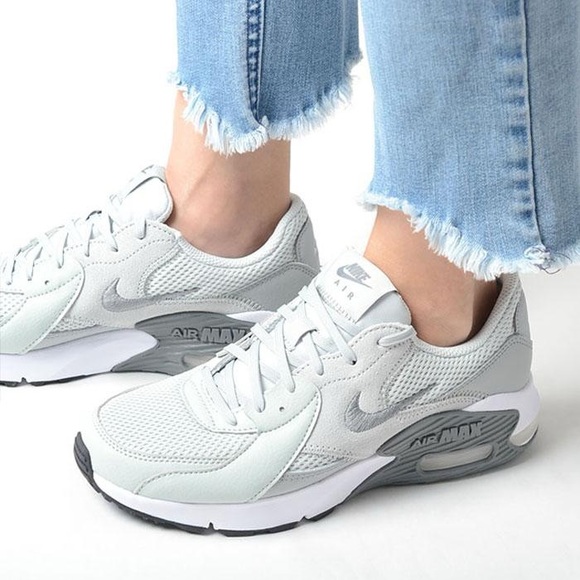 Size 9.5- Nike Air Max Excee Smoke Grey Women’s Shoes CD5432 012 No Lid - Picture 8 of 10